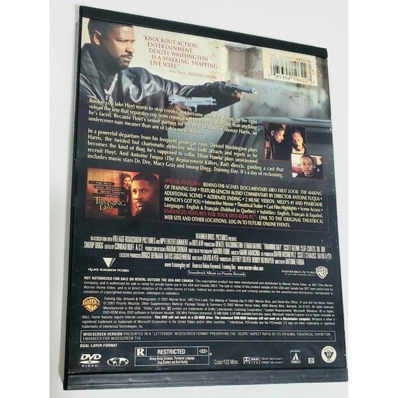 Crime Action DVD Lot Training Day Colors NARC Fast & Furious Gang Drama - Picture 4 of 13